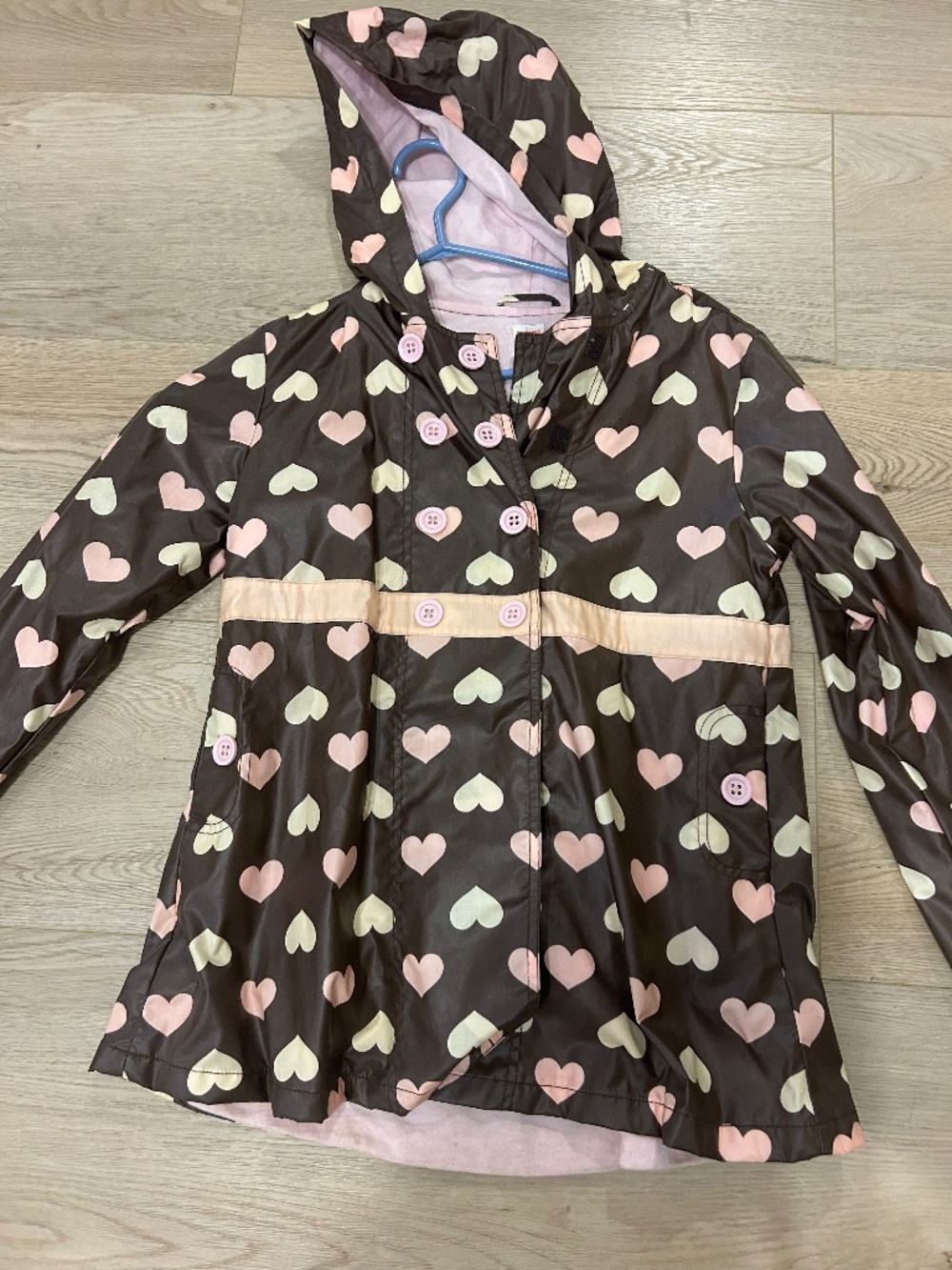 Gymboree raincoat size 10-12 girls
